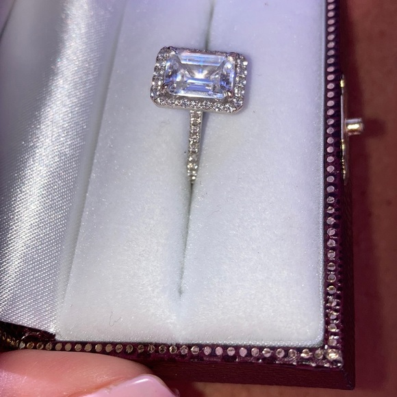 Custom CZ & Diamond Ring - Picture 4 of 10